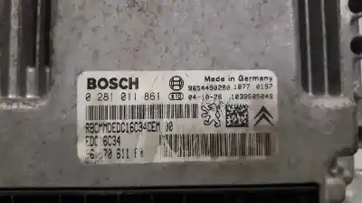 Second-hand car spare part power management control unit for citroen c2 furio oem iam references 9657061180 9654490280 0281011861