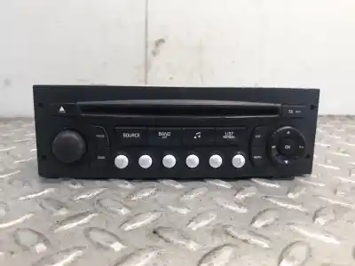 Second-hand car spare part audio system / radio cd for peugeot 207 x-line oem iam references 96624492xt00