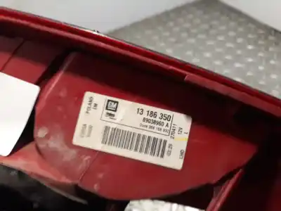 Second-hand car spare part left tailgate light for opel corsa d 1.3 16v cdti oem iam references 1222132  