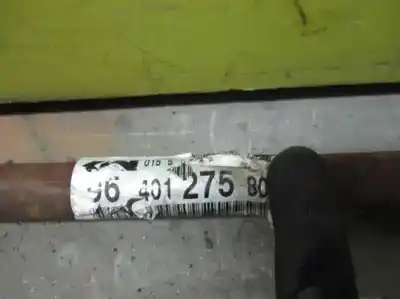 Peça sobressalente para automóvel em segunda mão transmissão dianteira esquerda por citroen c2 (jm_) 1.4 referências oem iam   