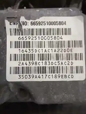 Автозапчастина б/у доп для ssangyong rexton 2.7 turbodiesel cat посилання на oem iam d27dt  66592510005804