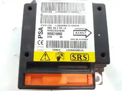 Second-hand car spare part airbag control unit for citroen c3 1.4 hdi exclusive oem iam references 654694