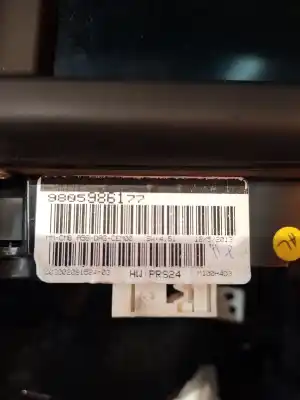 Second-hand car spare part dashboard for citroen c3 picasso seduction oem iam references 9805986177  
