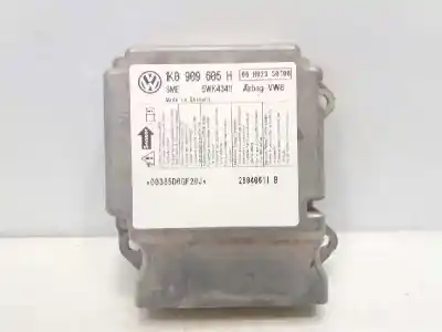 Peça sobressalente para automóvel em segunda mão centralina de airbag por skoda octavia berlina (1z3) trend referências oem iam 1k0909605h