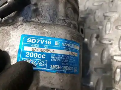 Peça sobressalente para automóvel em segunda mão compressor de ar condicionado a/a a/c por ford focus berlina (cap) trend referências oem iam 1677171 3m5h19d629sb sd7v161255