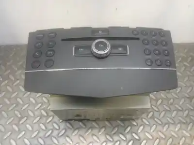 İkinci el araba yedek parçası SES SISTEMI / RADYO CD için MERCEDES-BENZ CLASE C (W204) BERLINA  OEM IAM referansları 2049060401  A2049022301