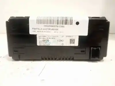 Second-hand car spare part multifunction display for opel meriva b cosmo oem iam references 22858075  565412769