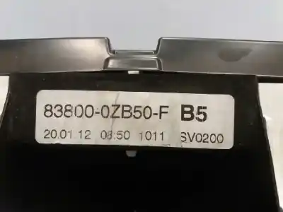 Peça sobressalente para automóvel em segunda mão quadrante por toyota auris (_e15_) 1.4 d-4d (nde150_) referências oem iam 838000zb50f  a2c53363905