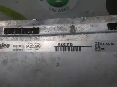 Peça sobressalente para automóvel em segunda mão intercooler por citroen c5 berlina premier (e) referências oem iam 9657073480  