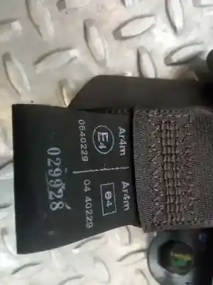 Peça sobressalente para automóvel em segunda mão cinto de segurança traseiro direito por chevrolet aveo 1.2 cat referências oem iam 95016324  