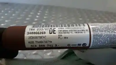 Second-hand car spare part front left curtain airbag for volkswagen passat variant (3c5) advance oem iam references 3c0880741g  