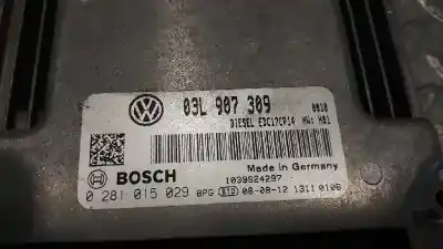 Second-hand car spare part power management control unit for volkswagen passat variant (3c5) advance oem iam references 03l907309 0281015029 03l907309
