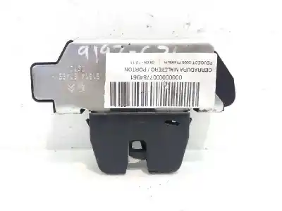 Автозапчасти б/у замок багажника/ворот за peugeot 5008 premium ссылки oem iam 8719f8