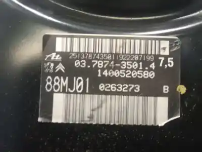 Tweedehands auto-onderdeel rem servo voor citroen jumpy 2.0 hdi fap cat (rh02 / dw10cted4) oem iam-referenties 14002520580  03787435014