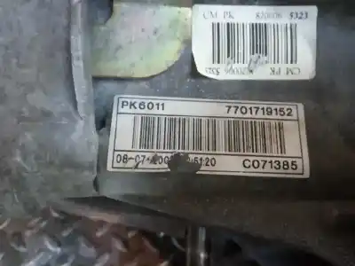 Автозапчастина б/у коробка передач для renault espace iv (jk0) privilege посилання на oem iam pk6011  pk6011