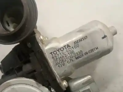 Автозапчастина б/у регулятор переднього правого скла для toyota yaris (ksp9/scp9/nlp9) 1.4 turbodiesel cat посилання на oem iam 857100d100  