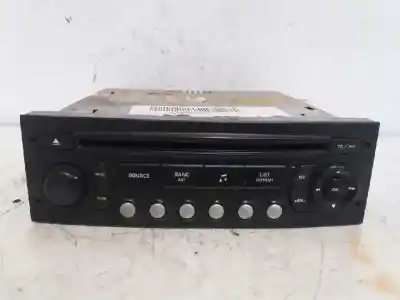 Peça sobressalente para automóvel em segunda mão sistema de áudio / rádio cd por citroen c4 berlina sx referências oem iam 