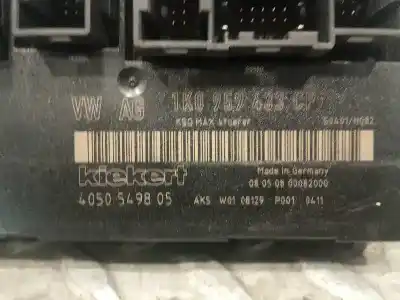 Peça sobressalente para automóvel em segunda mão centralina de motor uce por seat leon (1p1) sport limited referências oem iam 1k0959433cp  4050549805