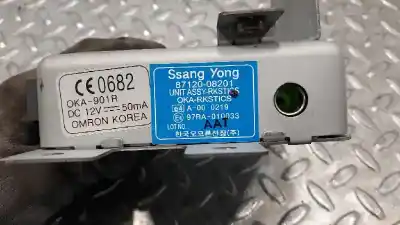 Автозапчасти б/у блок управления двигателем за ssangyong rexton 2.7 turbodiesel cat ссылки oem iam 8712008201 97ra010033 8712008201