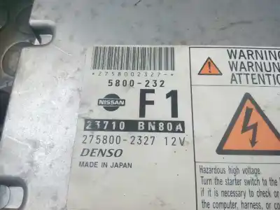 Peça sobressalente para automóvel em segunda mão centralina do motor por nissan almera (n16/e) 2.2 dci diesel cat referências oem iam 23710bn80a 5800232 2758002327