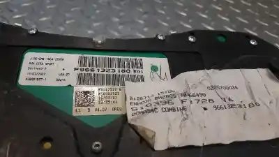 Автозапчастина б/у панель інструментів для peugeot 307 break/sw (s2) sw pack + посилання на oem iam p9661323180 e01  