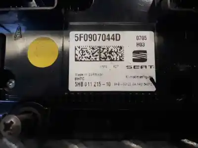 Second-hand car spare part climate control for seat leon (5f1) style oem iam references 5f0907044d  5hb01121510