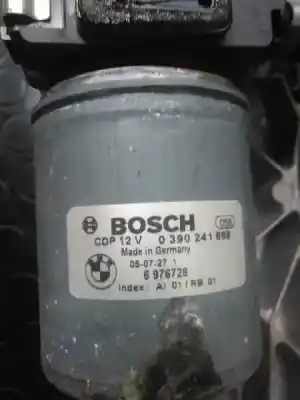 Peça sobressalente para automóvel em segunda mão motor do limpa para brisas por bmw serie 7 (e65/e66) 730d referências oem iam 0390241868  