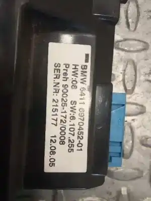 Second-hand car spare part climate control for bmw serie 7 (e65/e66) 730d oem iam references 6411697045201 900251720008 6107255