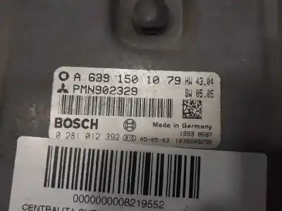 Second-hand car spare part power management control unit for smart forfour 1.5 cdi cat oem iam references a6391501079 pmn902329 0281012392