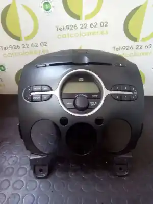 Peça sobressalente para automóvel em segunda mão sistema de áudio / rádio cd por mazda 2 lim. (de) 1.3 16v cat referências oem iam 09j1b3945515