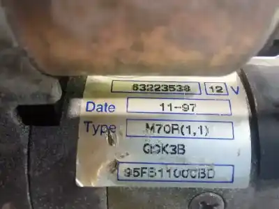 Автозапчасти б/у двигатель запускается за ford ka (ccq) 1.3 cat ссылки oem iam 95fb11000bd  