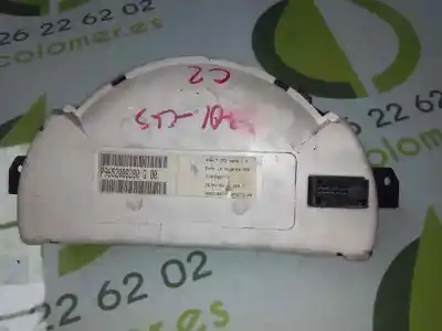 Peça sobressalente para automóvel em segunda mão quadrante por citroen c2 sx referências oem iam p9652008280g00  