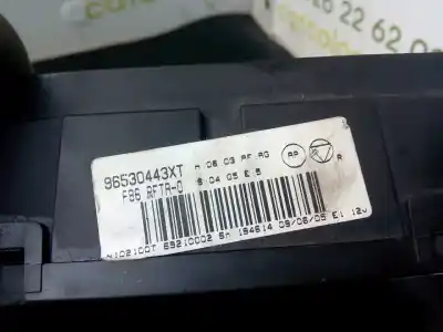 Second-hand car spare part climate control for citroen c2 vtr oem iam references 96530443xt  