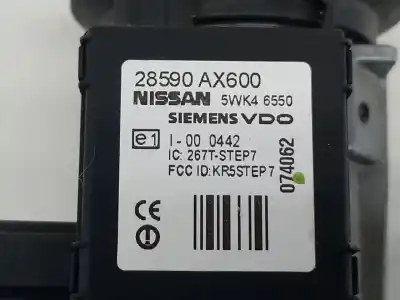 Second-hand car spare part ignition switch for nissan tiida (c11x/sc11x) 1.6 16v cat oem iam references 2523079917  28590ax600