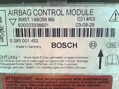 Автозапчасти б/у блок управления подушками безопасности за ford focus c-max (cap) 1.6 16v cat ссылки oem iam 0285001452  