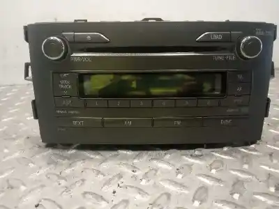 Автозапчастина б/у АУДІО СИСТЕМА / РАДІО CD для TOYOTA AURIS (_E15_)  Посилання на OEM IAM 8612002570  S0100558