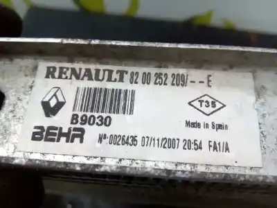 Second-hand car spare part intercooler for renault clio ii fase ii (b/cb0) 1.5 dci diesel oem iam references   