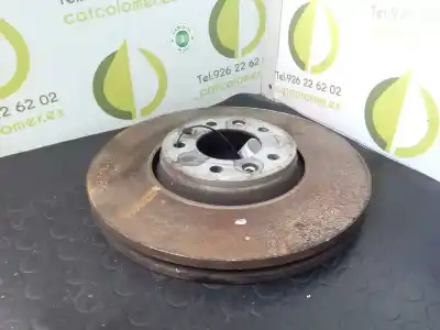 Peça sobressalente para automóvel em segunda mão disco de travão dianteiro por citroen c5 berlina 2.0 hdi fap referências oem iam 424992
