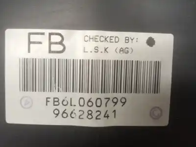 Peça sobressalente para automóvel em segunda mão quadrante por chevrolet captiva 2.0 diesel cat referências oem iam 96628241  fb6l06079