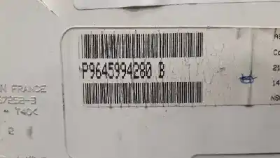 Peça sobressalente para automóvel em segunda mão quadrante por citroen c3 1.4 referências oem iam p96459942280b  