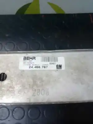 Second-hand car spare part intercooler for opel combo tour 1.3 cdti 16v oem iam references 24466787  