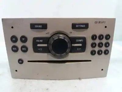 Peça sobressalente para automóvel em segunda mão sistema de áudio / rádio cd por opel corsa d essentia referências oem iam 13289920