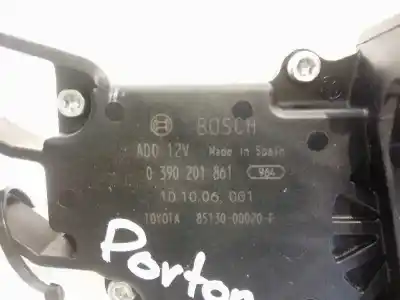 Автозапчасти б/у мотор заднего стеклоочистителя за toyota yaris (ksp9/scp9/nlp9) 1.4 turbodiesel cat ссылки oem iam 0390201861  