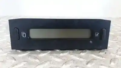 Peça sobressalente para automóvel em segunda mão display gps / multimídia por citroen c3 1.4 hdi exclusive referências oem iam 9647409477b00