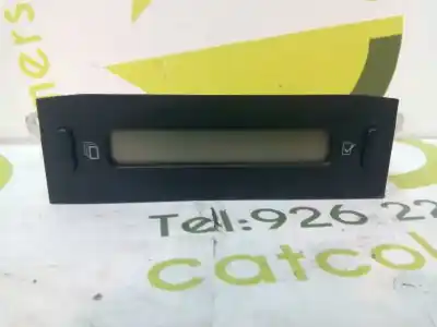 Peça sobressalente para automóvel em segunda mão display gps / multimídia por citroen c3 1.4 hdi exclusive referências oem iam 9647409477b00