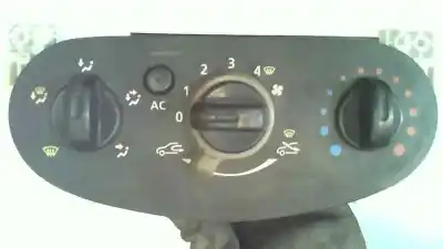 Second-hand car spare part heating / air conditioning control panel for dacia logan prestige oem iam references n106278b