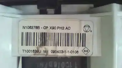 Peça sobressalente para automóvel em segunda mão comando de sofagem (chauffage / ar condicionado)  por dacia logan prestige referências oem iam n106278b  