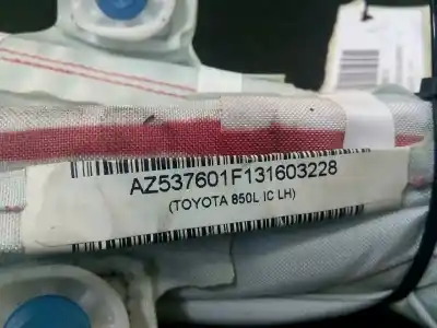 Автозапчастина б/у передня ліва подушка безпеки для toyota yaris (ksp9/scp9/nlp9) 1.4 turbodiesel cat посилання на oem iam az537601f1  