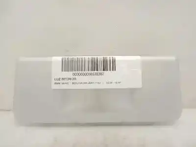 Second-hand car spare part interior light for bmw serie 1 berlina (e81/e87) 118d oem iam references 