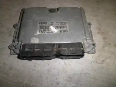 Peça sobressalente para automóvel em segunda mão centralina do motor por fiat stilo van (192_) 1.9 jtd (192dxf1a) referências oem iam 0281011552